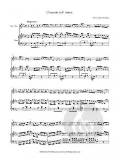 Concerto in F Minor von Pierre-Gabriel Buffardin 