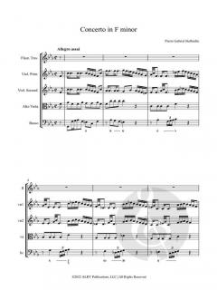 Concerto in F Minor von Pierre-Gabriel Buffardin 