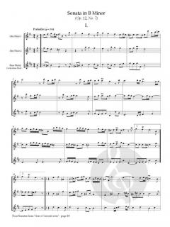 4 Sonatas op. 12 von Giovanni Maria Bononcini 