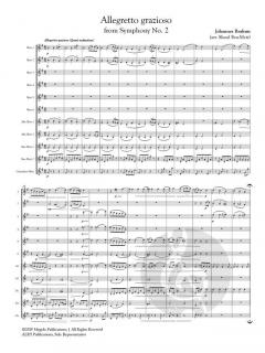 Allegretto Grazioso von Johannes Brahms 