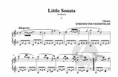 Little Sonata for Bonnie von Christa Steenhuyse-Vandevelde 