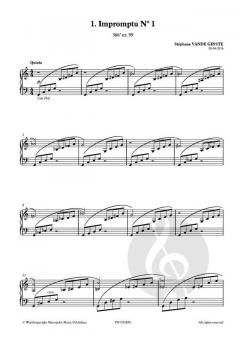 Complete 366' Book 50: 2 Impromptus von Stephane Vande Ginste 