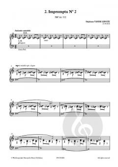 Complete 366' Book 50: 2 Impromptus von Stephane Vande Ginste 