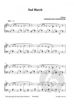 Sad March von Christa Steenhuyse-Vandevelde 