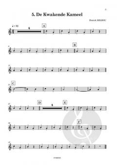 Dwaze Dieren voor Bb of Eb Sax von Patrick Milbou im Alle Noten Shop kaufen