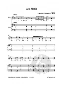 Ave Maria von Christa Steenhuyse-Vandevelde 