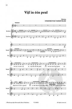 Zing Mee! Vijf uit één peul von Christa Steenhuyse-Vandevelde 