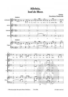 Alleluia, loof de Heer von Christa Steenhuyse-Vandevelde 