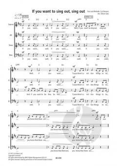 If you want to sing out, sing out von Cat Stevens 