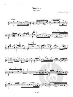 Sonaten und Partiten von Johann Sebastian Bach 