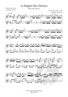 Rameau for 2 saxophones von Jean-Philippe Rameau 