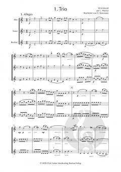 5 Trios de Mozart von Louis Mayeur 