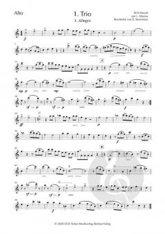 5 Trios de Mozart von Louis Mayeur 