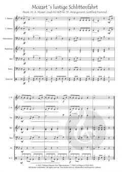 Mozart's lustige Schlittenfahrt von Wolfgang Amadeus Mozart 