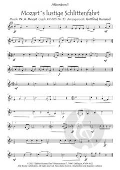 Mozart's lustige Schlittenfahrt von Wolfgang Amadeus Mozart 