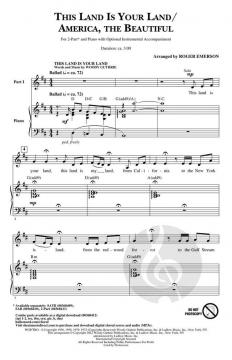 This Land Is Your Land - America the Beautiful von Katherine Lee Bates 