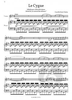 Der Schwan von Camille Saint-Saëns 