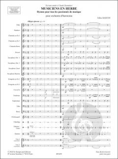 Musiciens en Herbe von Gilles Martin 