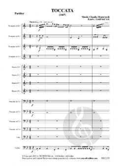 Toccata von Claudio Monteverdi 