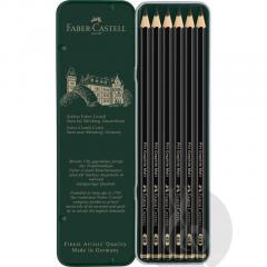 Bleistift Pitt Graphite Matt 6er Etui 