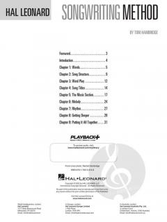 Hal Leonard Songwriting Method von Tom Hambridge 