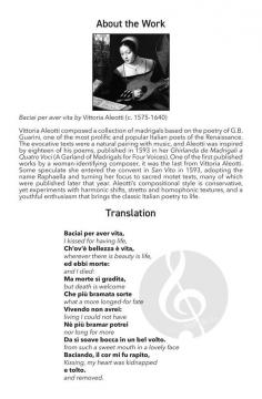 Baciai Per Aver Vita von Vittoria Aleotti 