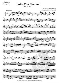 Suites for Violoncello Solo von Johann Sebastian Bach 