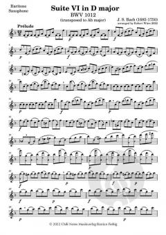 Suites for Violoncello Solo von Johann Sebastian Bach 