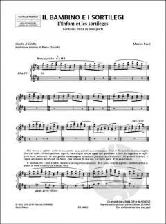 Il bambino e i sortilegi von Maurice Ravel 