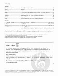 Trinity College London Flute Exam Pieces from 2023: Grade 7 