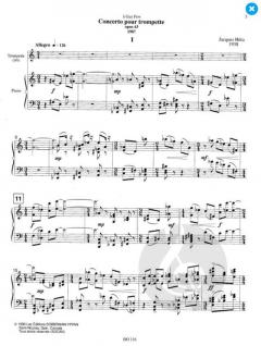 Concerto pour trompette op. 43  von Hétu Jacques im Alle Noten Shop kaufen
