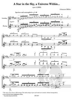 A Star in the Sky, a Universe Within... op. 4  von Möller Johannes 