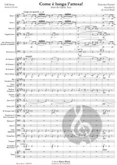 Come è lunga l"attesa! von Puccini Giacomo 