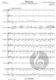 Nocturne von Tschaikowsky Peter Iljitsch 