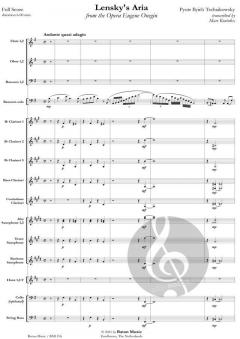 Lensky's Aria von Tschaikowsky Peter Iljitsch 