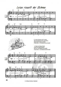 Weihnachtslieder für den Klavierunterricht im Alle Noten Shop kaufen