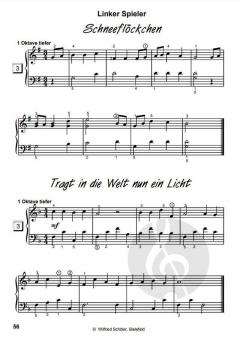 Weihnachtslieder für den Klavierunterricht im Alle Noten Shop kaufen