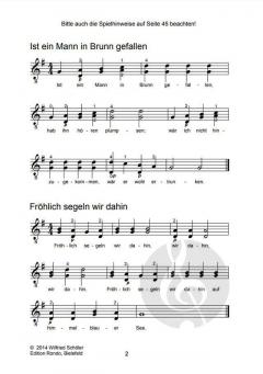 Gitarrenlieder im freien Anschlag 