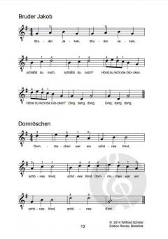 Leichte Lieder mit Wechselschlag 