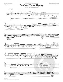 Fanfare für Wolfgang von David Philip Hefti 