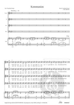 Mühlauer Festmesse - Paket Gesamtpartitur und Orgelstimme extra von Singer Siegfried 