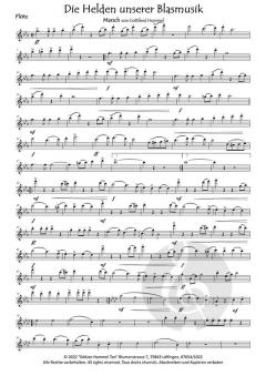 Die Helden unserer Blasmusik von Hummel Gottfried 