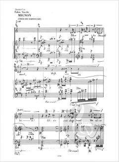 Mignon von Fabio Vacchi 