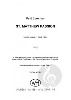 St. Matthew Passion von Sørensen Bent 