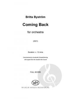 Coming Back von Byström Britta 