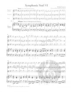 VI. Symphonie Noël in A-dur von Michel Corrette 