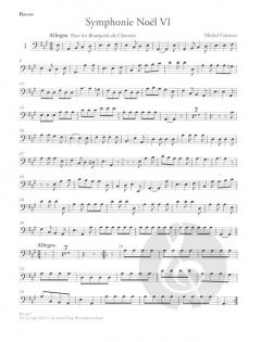 VI. Symphonie Noël in A-dur von Michel Corrette 