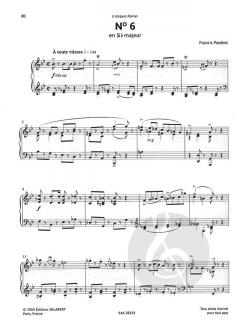 15 Improvisations von Francis Poulenc 