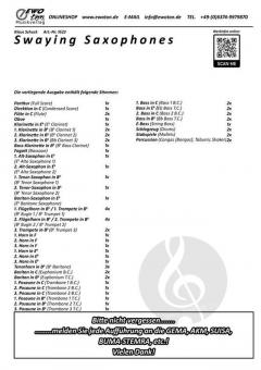 Swaying Saxophones von Schuck Klaus 
