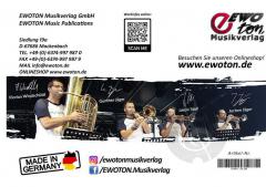 4erMucke - Das Quartettheft #1 - 1. Stimme in Bb (Klarinette, Flügelhorn, Trompete, Kornett) 